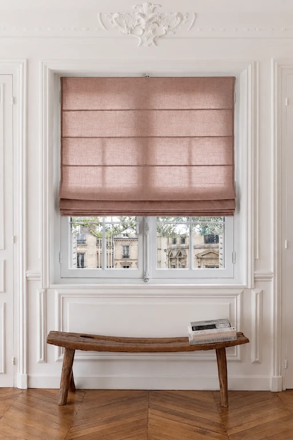 Store Bateau Toile Tissée — Sur Mesure