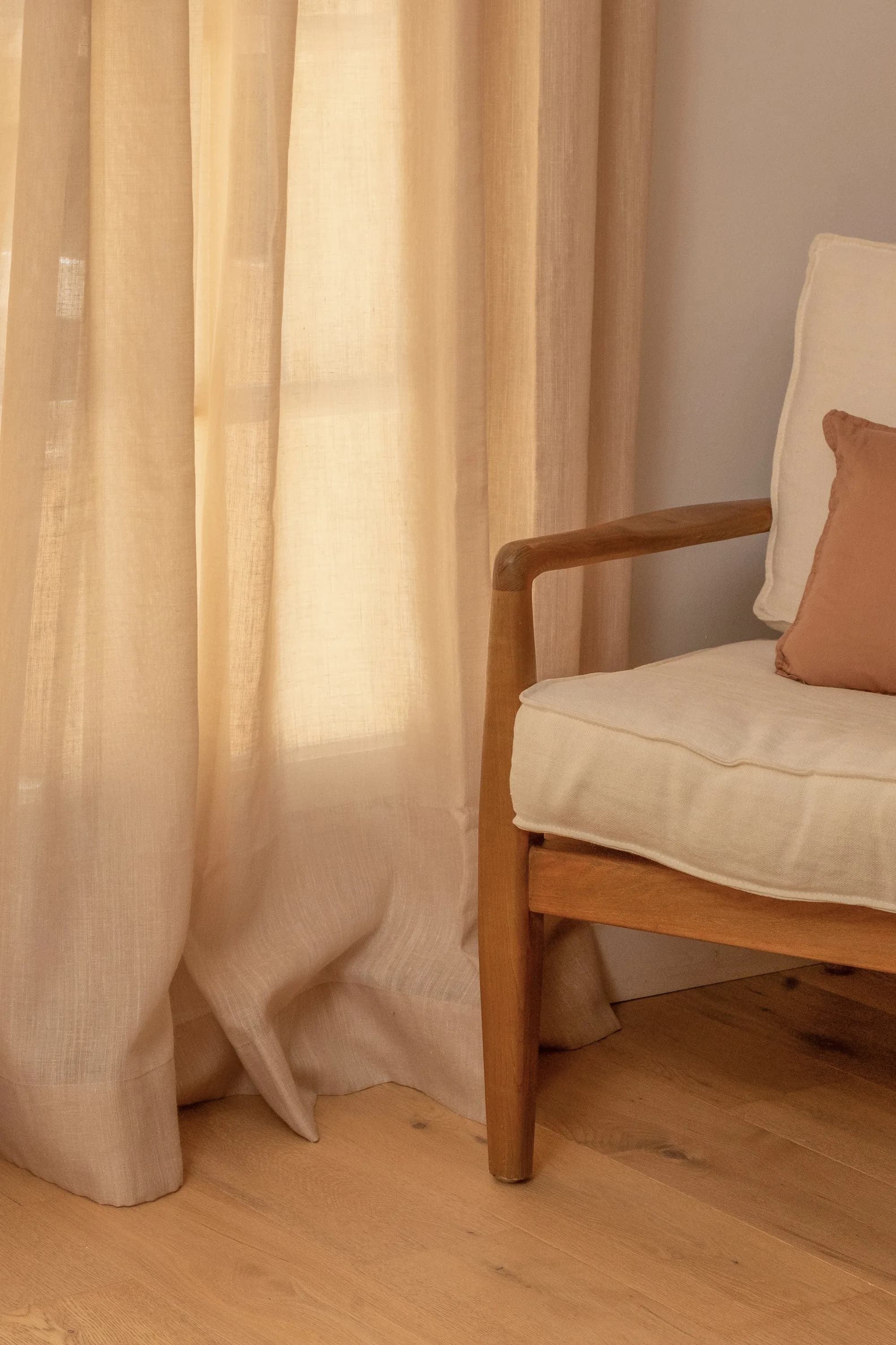 Voilage Lin — Sur Mesure