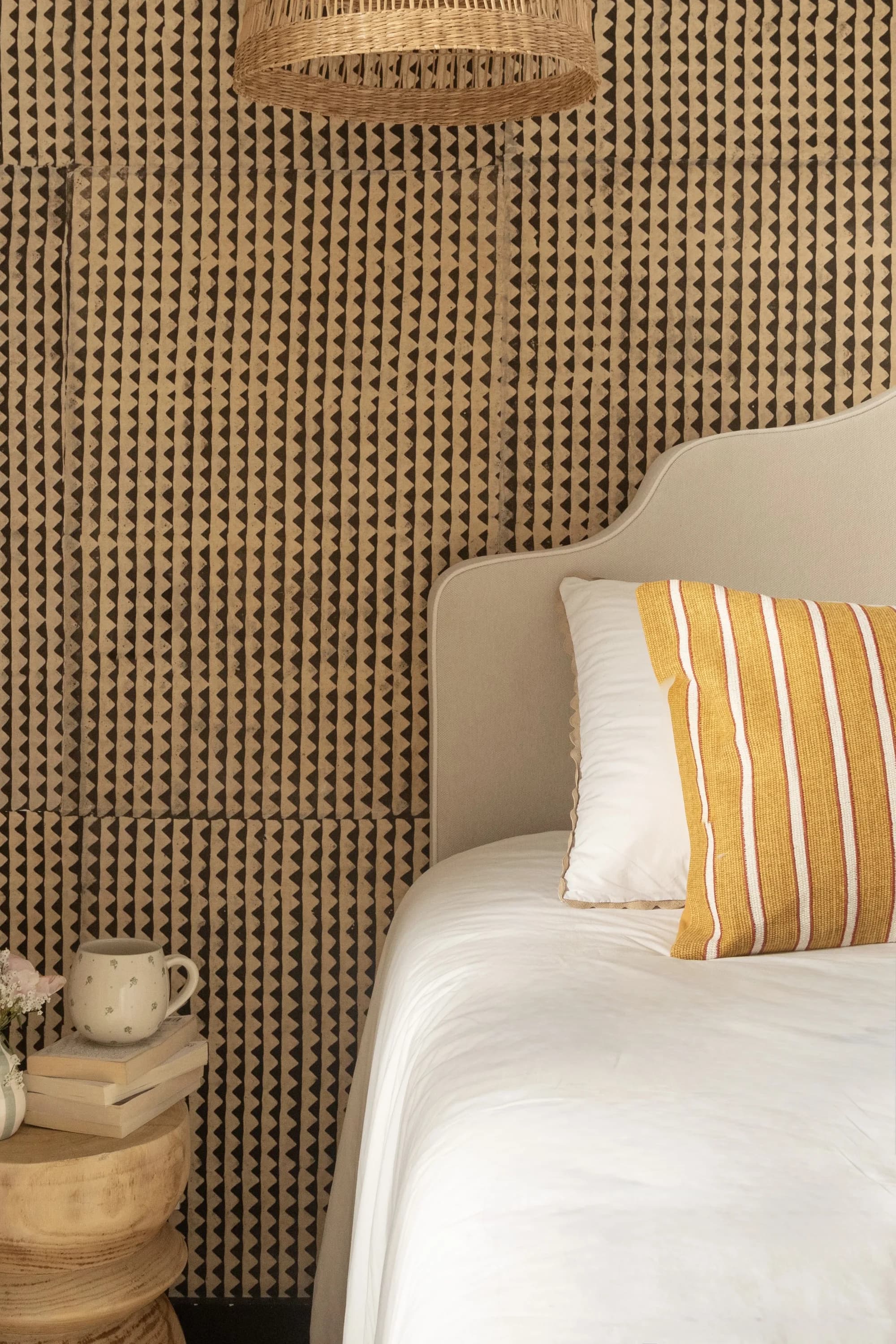 Tête de lit sur mesure — Toile Tissée